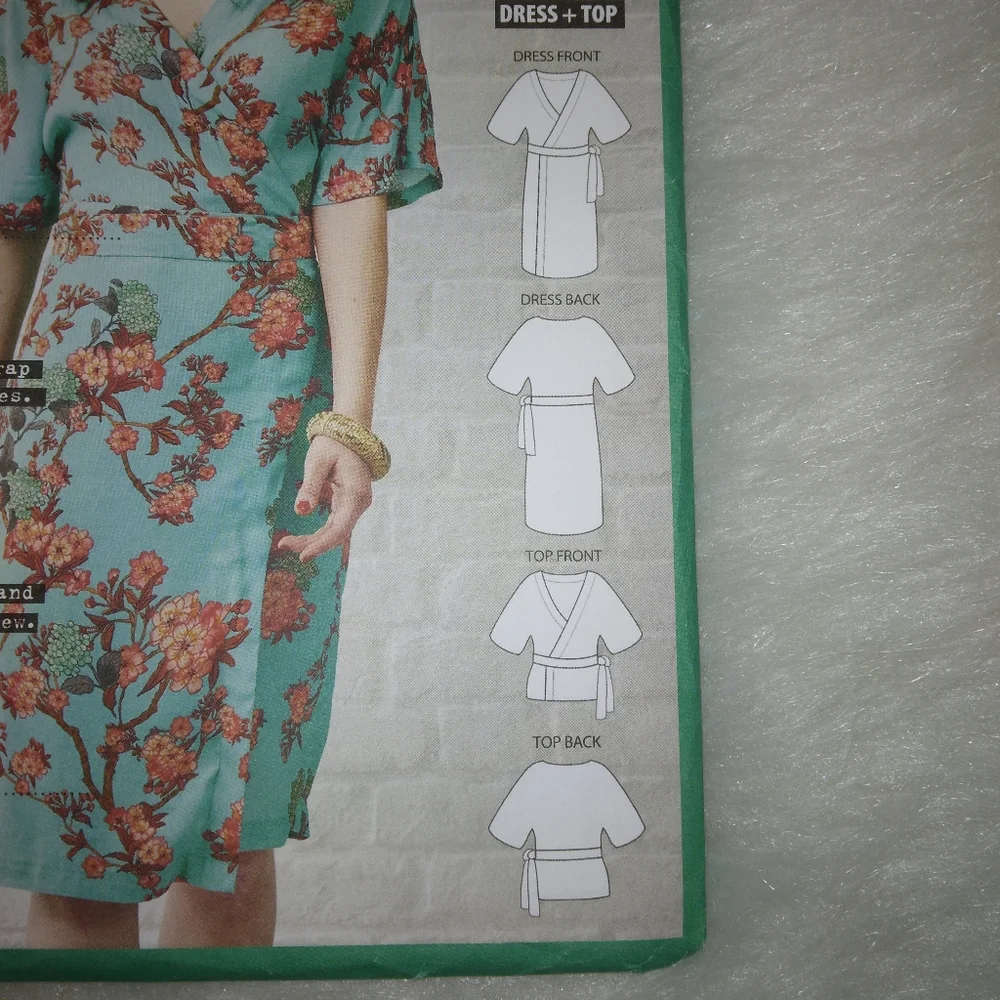 Simply Sewing,  The Wrap Dress, size 4-18